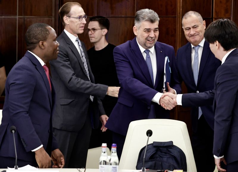 Întâlnire de gradul zero la Palatul Victoriei: Premeierul Ciolacu, față în față cu delegația FMI