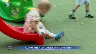 VIDEO - Adaptarea la creșă, misiune grea. Părinții pot petrece 10 zile în unitatea de învățământ, alături de cel mic