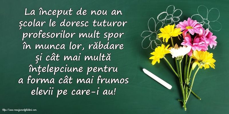Mesaje de Ziua Educației 2023: Urări și felicitări pentru educatori, învățători și profesori