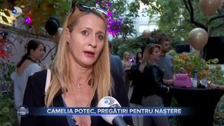 VIDEO - Camelia Potec, ultimele pregătiri pentru naștere. „Suntem încă în pregătiri. Mai avem foarte multe lucruri de făcut.”