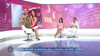 VIDEO - Dinu Maxer și Magdalena Chihaia, noul cuplu din showbiz-ul rom&acirc;nesc. &bdquo;Ne-am cunoscut la un eveniment monden, unde Dinu a venit &icirc;nsoțit de prietenul nostru comun&rdquo;