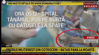 &Icirc;n cătușe la urgență. Imagini dramatice cu ultimele clipe de viață ale lui Eduard Giosu