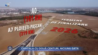 VIDEO- Capitala cu două centuri, niciuna gata. Când vor fi gata centurile din Capitală?