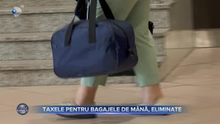 VIDEO - Taxele pentru bagajele de m&acirc;nă din avion ar putea fi eliminate
