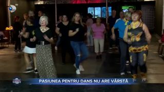 VIDEO - Pasiunea pentru dans nu are v&acirc;rstă. Pentru că iubesc mișcarea, cei trecuți de 40 de ani au &icirc;nceput să practice dansul
