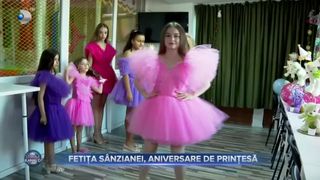 VIDEO - Fetița S&acirc;nzianei, aniversare de prințesă. Antonia, mezina familiei, a &icirc;mplinit v&acirc;rsta de 3 ani