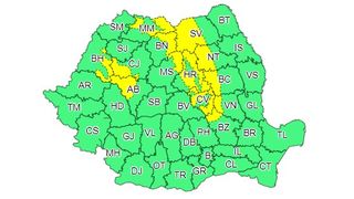 Atenționare meteorologică ANM. Cod galben de v&acirc;nt &icirc;n mai multe județe din țară. Rafalele vor depăşi 100 km/h