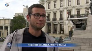 VIDEO - Record de angajări toamna. În luna septembrie, platformele de recrutare au înregistrat peste un milion de aplicări