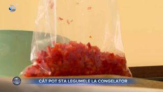 VIDEO - Cât pot sta legumele la congelator? Specialiștii susțin că putem congela zarzavaturile pentru 1 an de zile