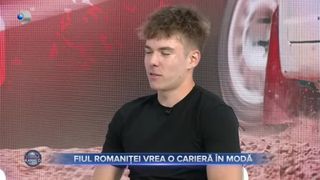 VIDEO - Fiul Romaniței Iovan &icirc;i calcă pe urme mamei sale! Albert &icirc;și dorește o carieră &icirc;n lumea modei