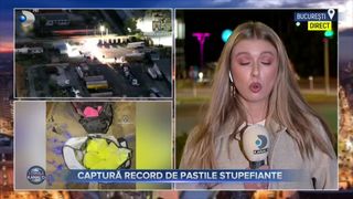 VIDEO- Captură record de pastile stupefiante, &icirc;n Argeș. Valoare stupefiantelor se ridică la milioane de euro