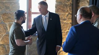 Volodimir Zelenski, vizită &icirc;n Rom&acirc;nia