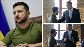 Volodimir Zelenski, vizită &icirc;n Rom&acirc;nia. Președintele Ucrainei a explicat motivul pentru care nu a ținut un discurs: ,,Nu am pregătit niciun discurs, cu tot respectul. Poate cineva l-a făcut &icirc;mpotrivă, dar eu nu l-am pregătit&rdquo;