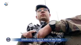 VIDEO - Exercițiu cu peste 400 de militari. Sute de militari din 17 state au &icirc;nceput un exercițiu la baza militară de la Cincu