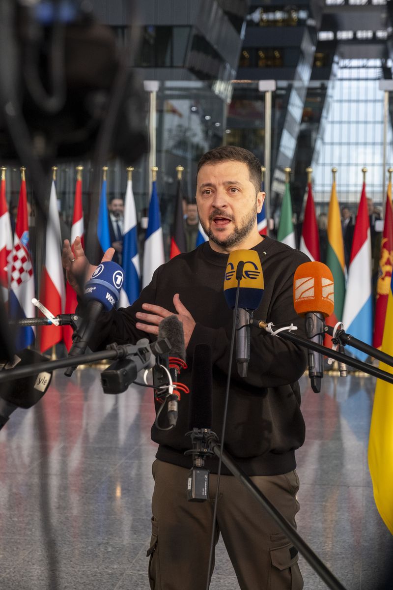volodimir zelenski nato