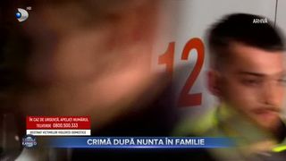 VIDEO - Crimă după nuntă, &icirc;n familie. Fratele miresei și-a ucis tatăl la o zi după eveniment