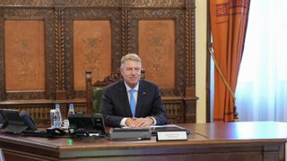 Klaus Iohannis, la ședința CSAT