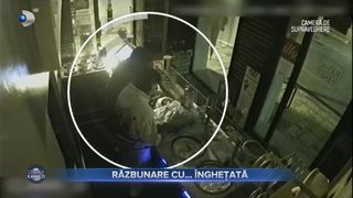 VIDEO - Răzbunare cu...&icirc;nghețată. Timp de 2 luni, o t&acirc;nără rom&acirc;ncă a spart o gelaterie din Palma de Mallorca