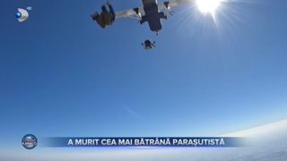 VIDEO - A murit cea mai bătrână parașutistă din lume. Săptămâna trecută, Dorothy Hoffner a sărit de la 4.000 de metri