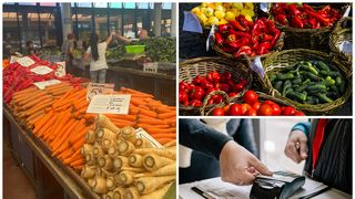 Plata cu cardul la piață