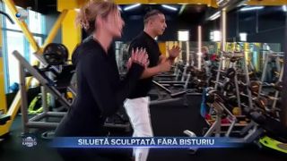VIDEO - Siluetă sculptată prin sport. Ioana Vișănescu muncește intens la sala de sport, pentru a avea un corp de invidiat