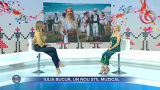 Iulia Bucur, un nou stil muzical. &bdquo;Este un c&acirc;ntec machedonesc care mi-a plăcut de prima dată&rdquo;