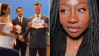 VIDEO - Mireasă „umilită” de mire în fața altarului. Reacția unei femei a devenit virală