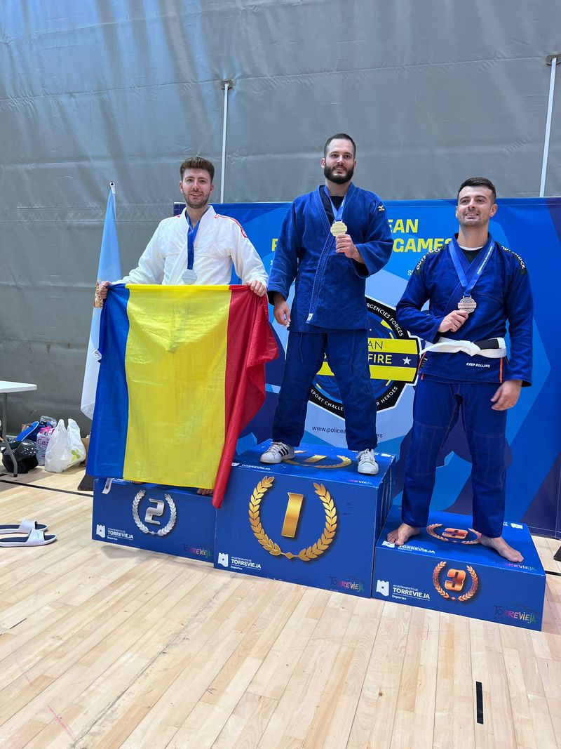 Alex Sfetcu a fost pe podium de două ori la cea de-a IX-a ediție a competiției ”European Police and Fire Games”, desfășurată în Torrevieja, Alicante, Spania