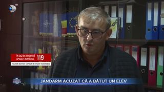 VIDEO - Acuzații grave vin din județul Satu Mare. Jandarm, blamat că a bătut un elev