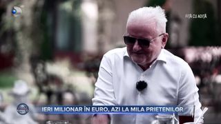 VIDEO - Ieri milionarul &icirc;n euro, azi la mila prietenilor. Succesul s-a năruit &icirc;ntr-o secundă pentru Irinel Columbeanu. &bdquo;Nu consider că e vreo decădere sau problemă... cred că așa a vrut Dumnezeu&rdquo;