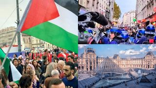 Proteste &icirc;n urma conflictului din Orientul Mijlociu ajung &icirc;n Europa: alertă de securitate la Luvru. &Icirc;n Varșovia un bărbat spune că se aruncă &icirc;n aer