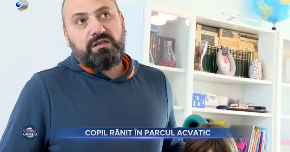 VIDEO - O copilă s-a rănit grav la un parc acvatic din Capitală. A ...