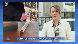 VIDEO - Fumatul interzis l&acirc;ngă școli și spitale. Ce amenzi riscă cei care nu vor respecta distanța de 50 de metri