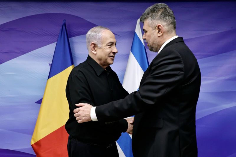 Premierul Marcel Ciolacu, aflat marți în vizită în Israel