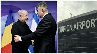 Alertă de bombardament pe aeroportul din Israel, acolo unde a aterizat premierul Marcel Ciolacu