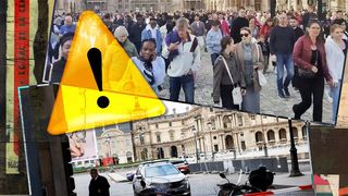 VIDEO- Alertă cu bombă la Palatul Versailles: Sute de oameni evacuați - UPDATE