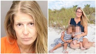 O femeie a lăsat doi copii mici pe o plajă, s-a urcat în mașină și a plecat. Ce a pățit pentru gestul ei