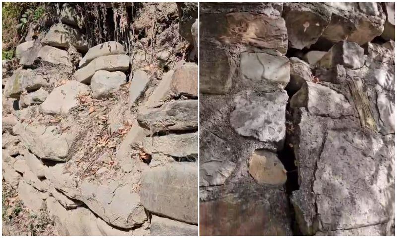 Cimitirul o ia la vale în comuna Lopătari