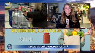 VIDEO- Alimentele care alcătuiesc masa de Crăciun vor fi plafonate. Ce alimente sunt incluse pe lista plafonării?