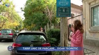 VIDEO- Tarif unic de parcare nu există. Oamenii plătesc prețuri diferite în funcție de modalitatea de plată