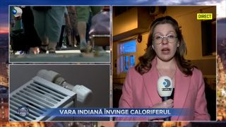 VIDEO- Vara indiană &icirc;nvinge caloriferul. Ce temeperaturi vor fi &icirc;n următoarea perioadă?