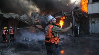 Cel puțin 500 de morți &icirc;n atacul asupra spitalului din Gaza