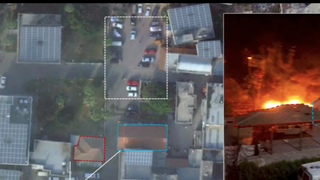 Imagini noi publicate de armata israeliană care arată că Spitalul Baptist a fost lovit de o rachetă trasă din Gaza