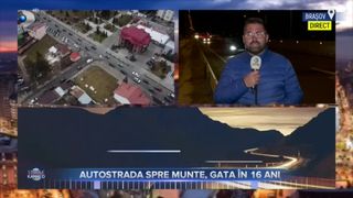 VIDEO- Autostrada spre munte, gata în 16 ani. Românii vor scăpa de traficul de pe Valea Prahovei în 2040