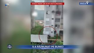 VIDEO- O fetița de 11 ani și-a &icirc;ncuiat bunicii &icirc;n apartamentul pe care l-a incendiat