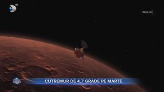VIDEO - Cutremur de 4,7 grade pe Marte. NASA a &icirc;nregistrat cel mai mare seism pe Planeta Roșie