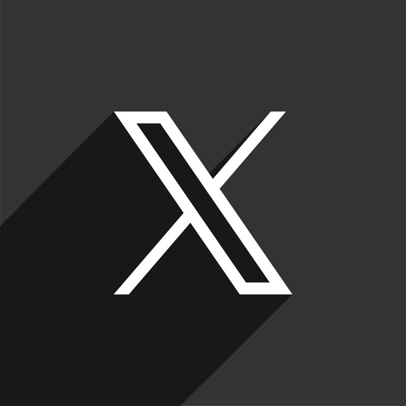 Logo platforma X