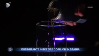 VIDEO- Energizante interzise copiilor în Spania. În România există un proiect de lege asemănător!