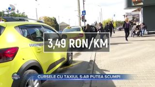VIDEO - Cursele cu taxiul s-ar putea scumpi. În aceste condiții, taximetriștii se tem că își vor pierde clienții