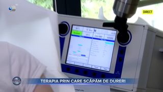 VIDEO - Terapia prin care scăpăm de dureri. &Icirc;n centrele din afară, problemele sunt tratate prin &rdquo;Terapia Durerii&rdquo; cu aparate speciale
